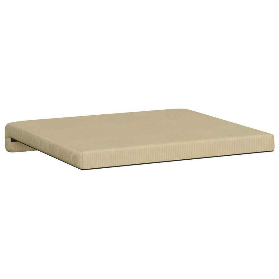 Bankkussen 4 st corduroy Grijs groen Diepte 35 cm