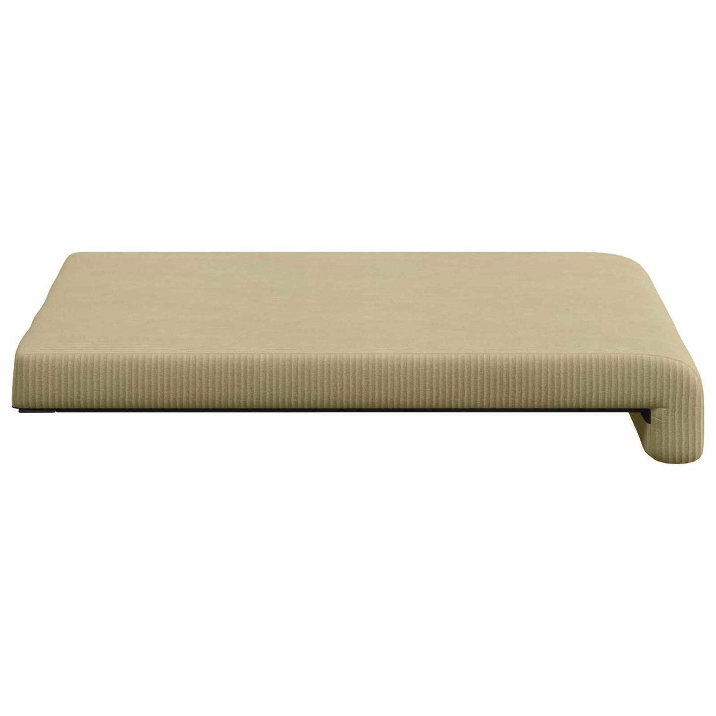 Bankkussen 4 st corduroy Grijs groen Diepte 35 cm