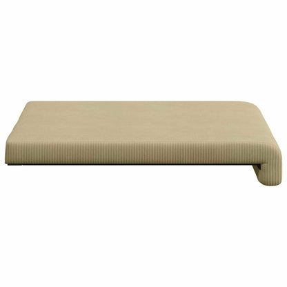 Bankkussen 4 st corduroy Grijs groen Diepte 35 cm