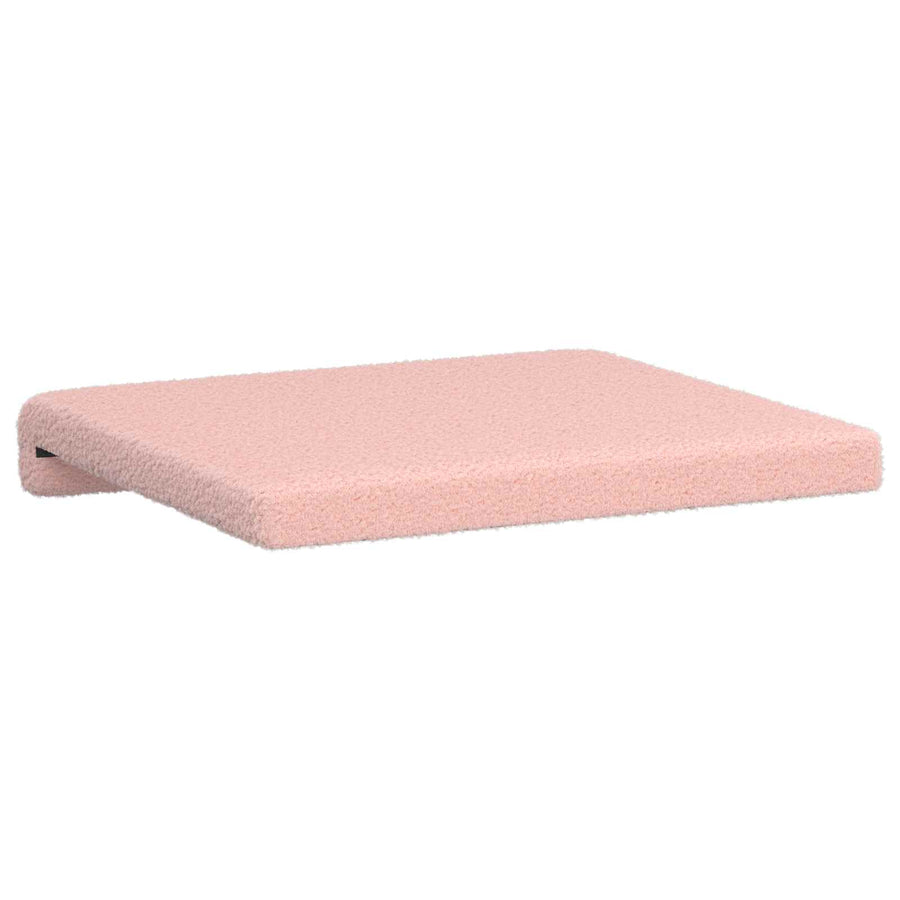 Bankkussen 4 st Sherpa Stof Roze Diepte 35 cm