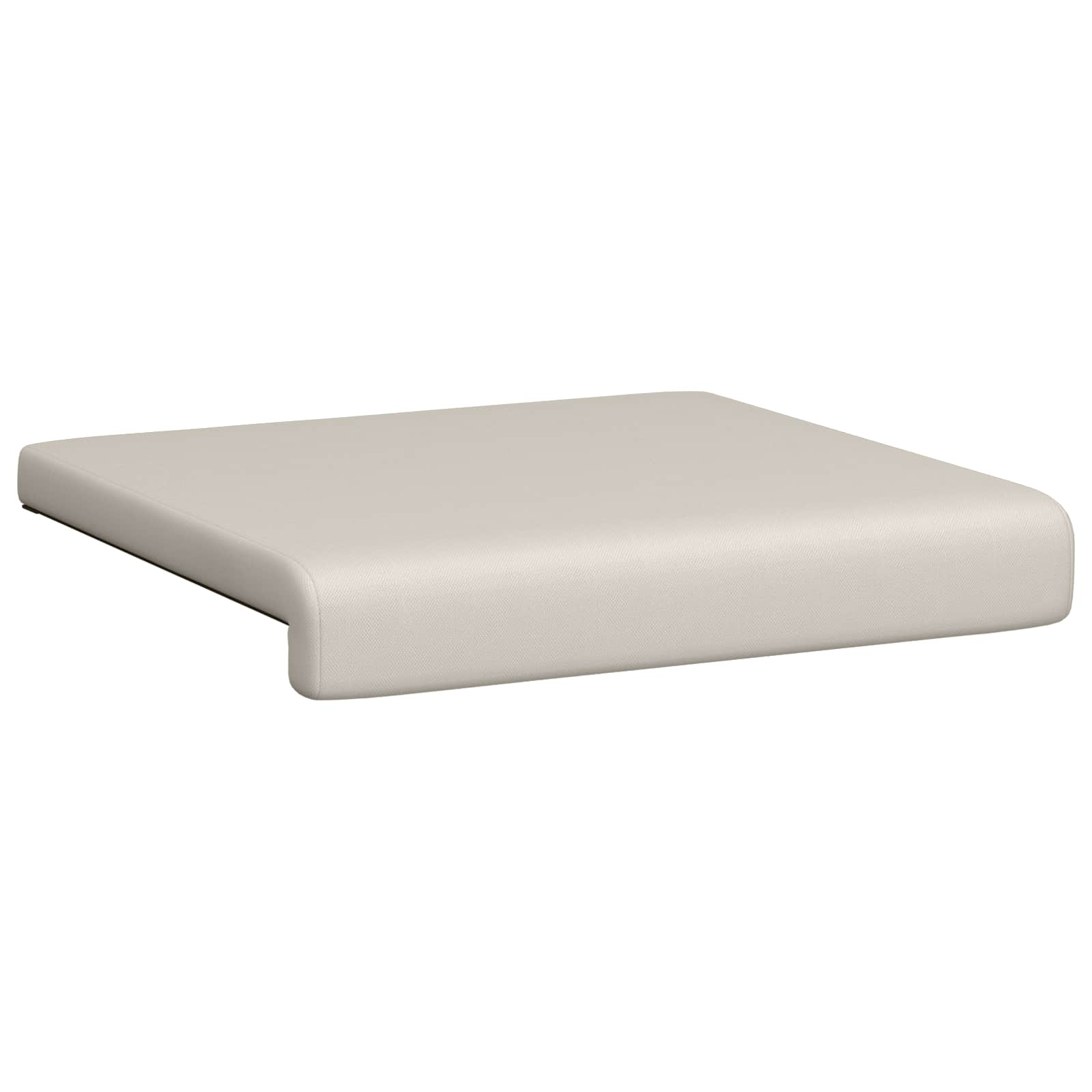 Bankkussen 4 st Textured Velvet Havermout Diepte 35 cm