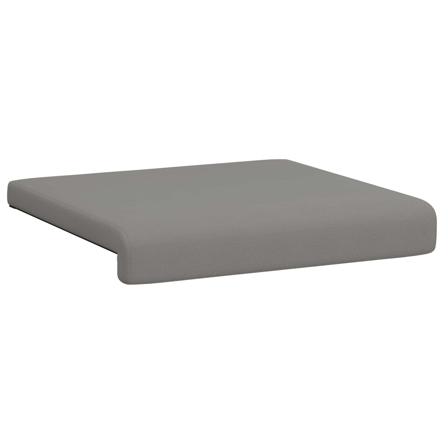 Bankkussen 4 st Textured Velvet Donkergrijs Diepte 35 cm