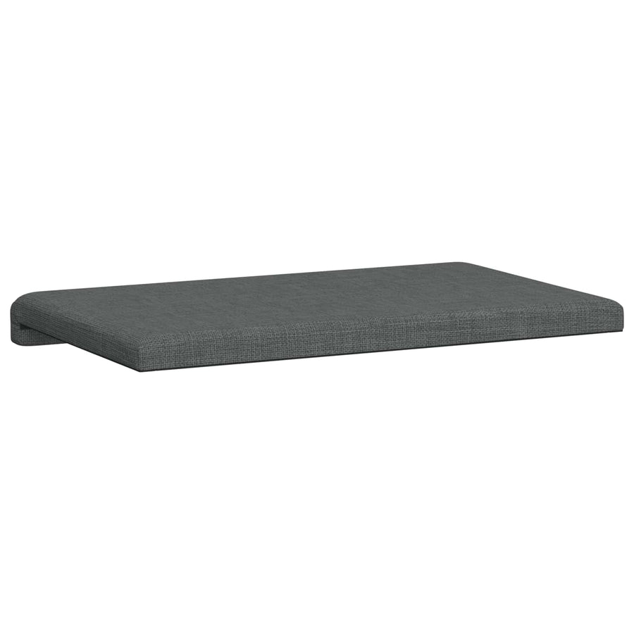 Bankkussen Stof Donkergrijs Diepte 35 cm