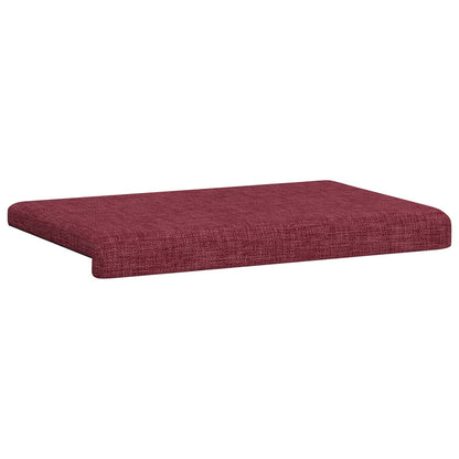 Bankkussen Stof Wijnrood Diepte 35 cm