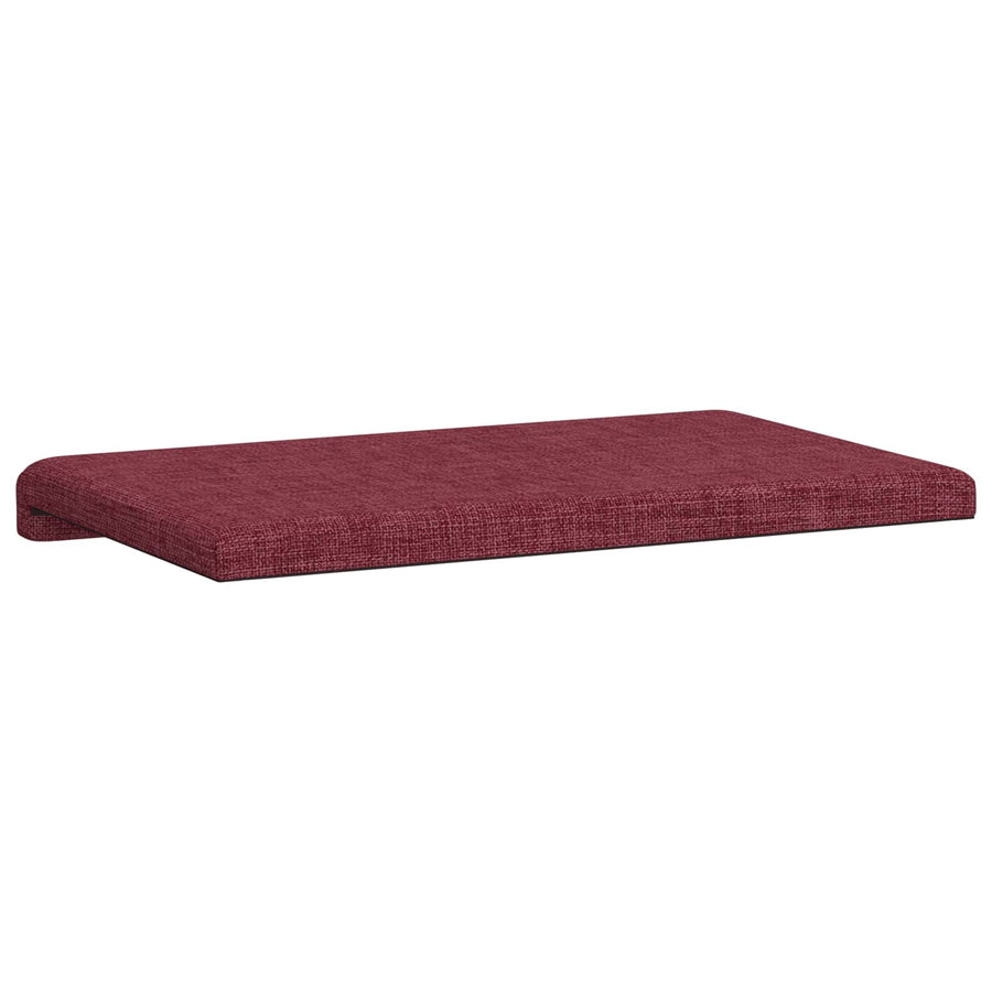 Bankkussen Stof Wijnrood Diepte 35 cm