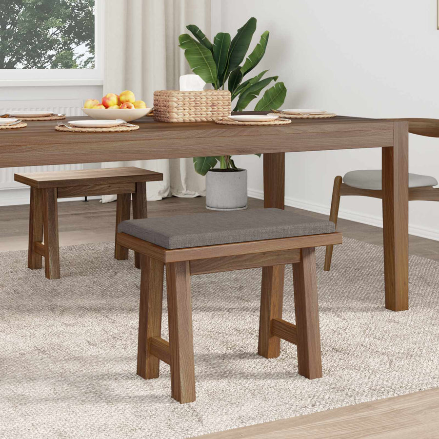Bankkussen Stof Taupe Diepte 35 cm