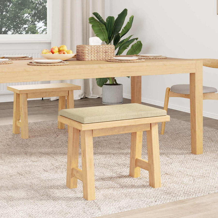 Bankkussen Stof Crèmekleurig Diepte 35 cm