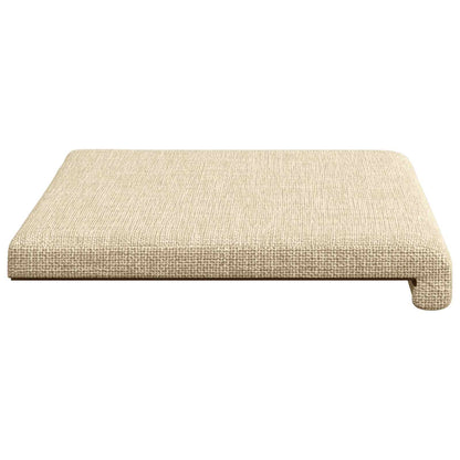 Bankkussen Stof Crèmekleurig Diepte 35 cm