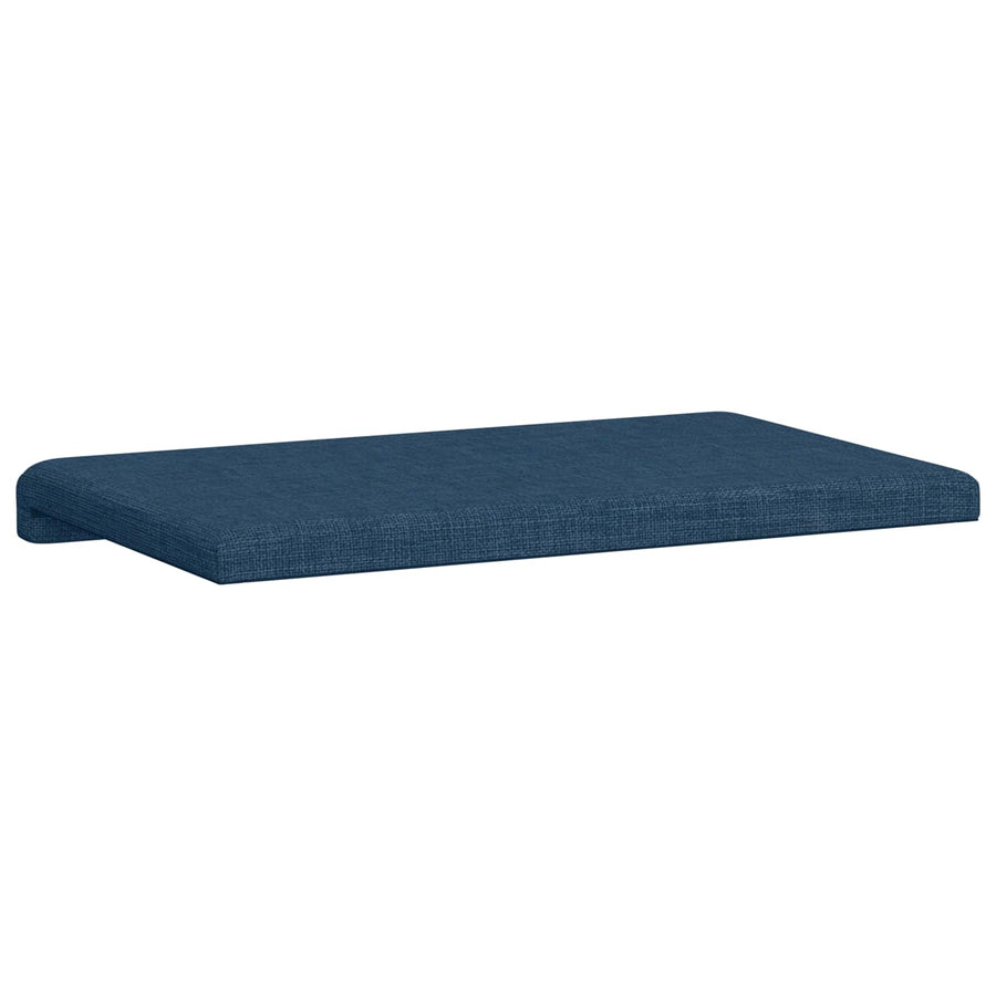 Bankkussen Stof Blauw Diepte 35 cm
