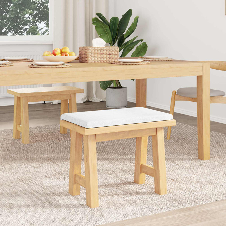 Bankkussen Stof Wit Diepte 35 cm