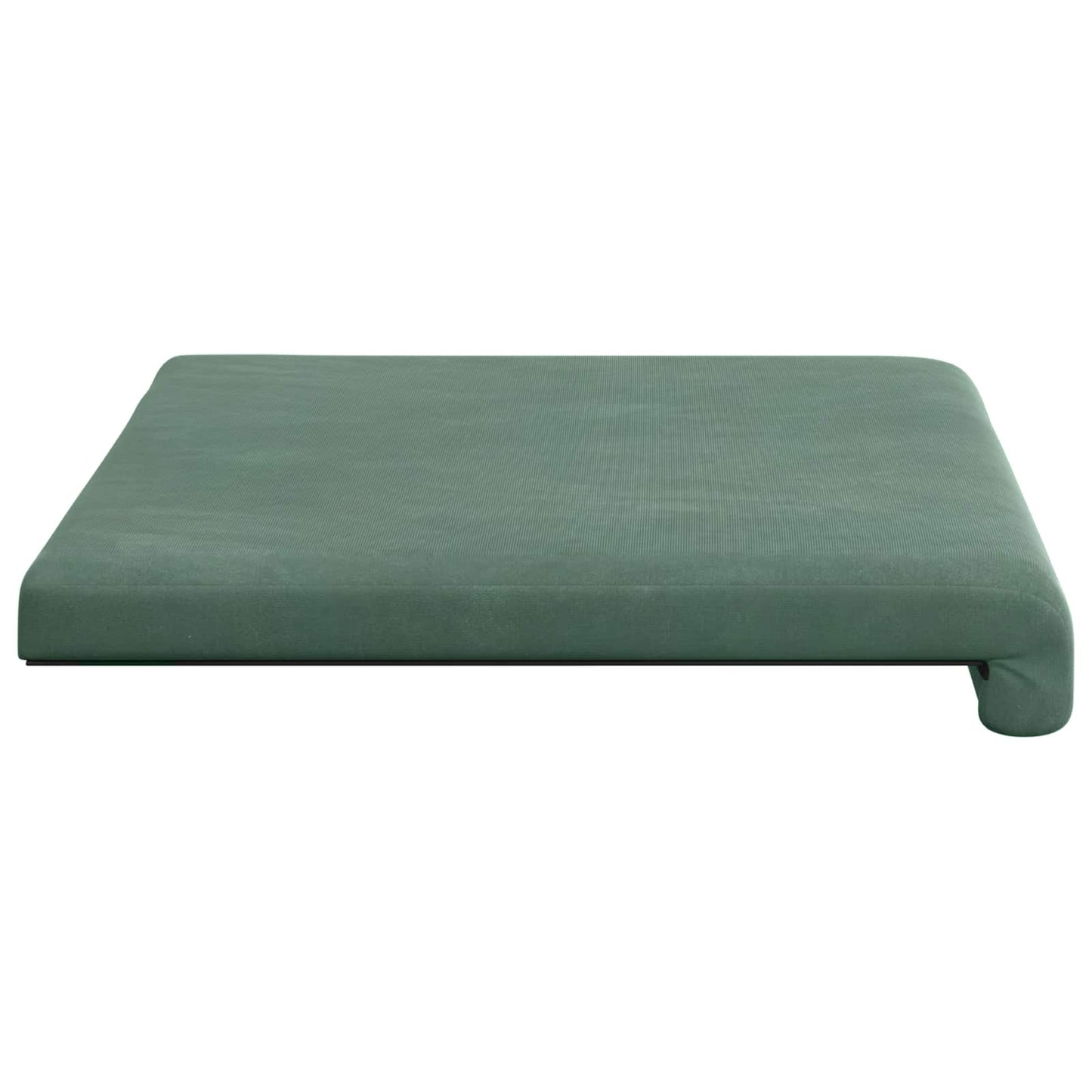 Bankkussen fluweel Zeegroen Diepte 35 cm