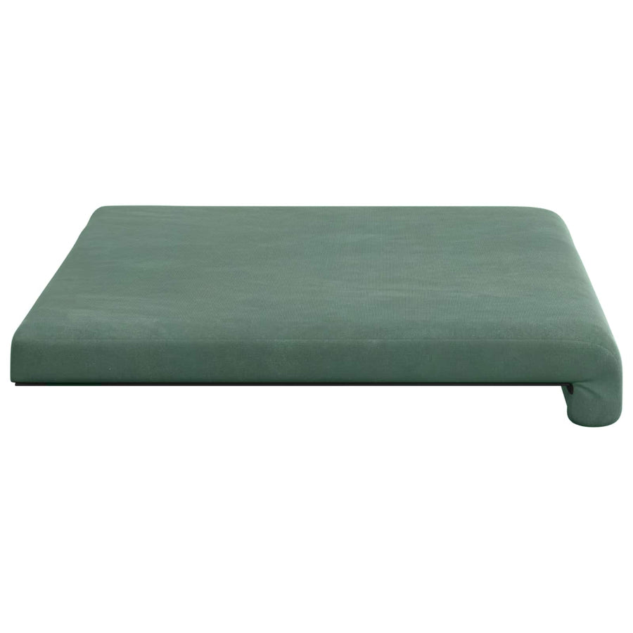 Bankkussen fluweel Zeegroen Diepte 35 cm