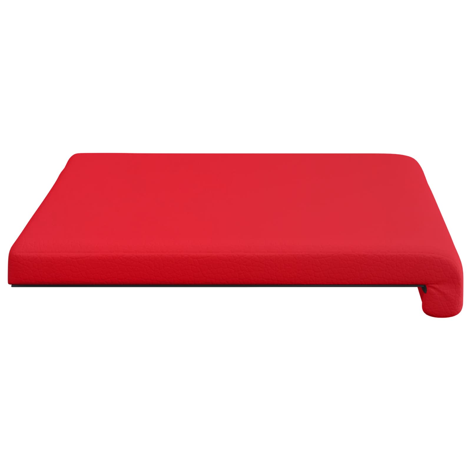 Bankkussen Kunstleer Rood Diepte 35 cm