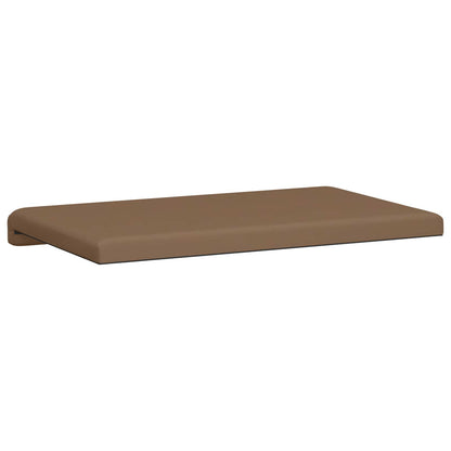 Bankkussen Kunstleer Cappuccino Diepte 35 cm