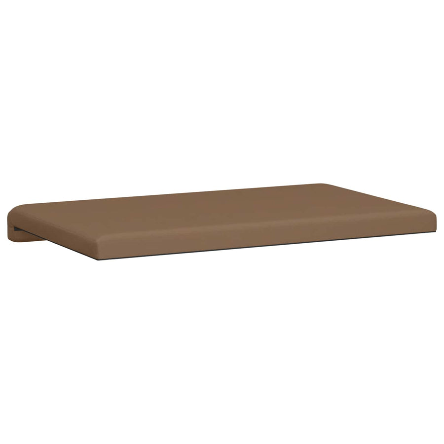 Bankkussen Kunstleer Cappuccino Diepte 35 cm