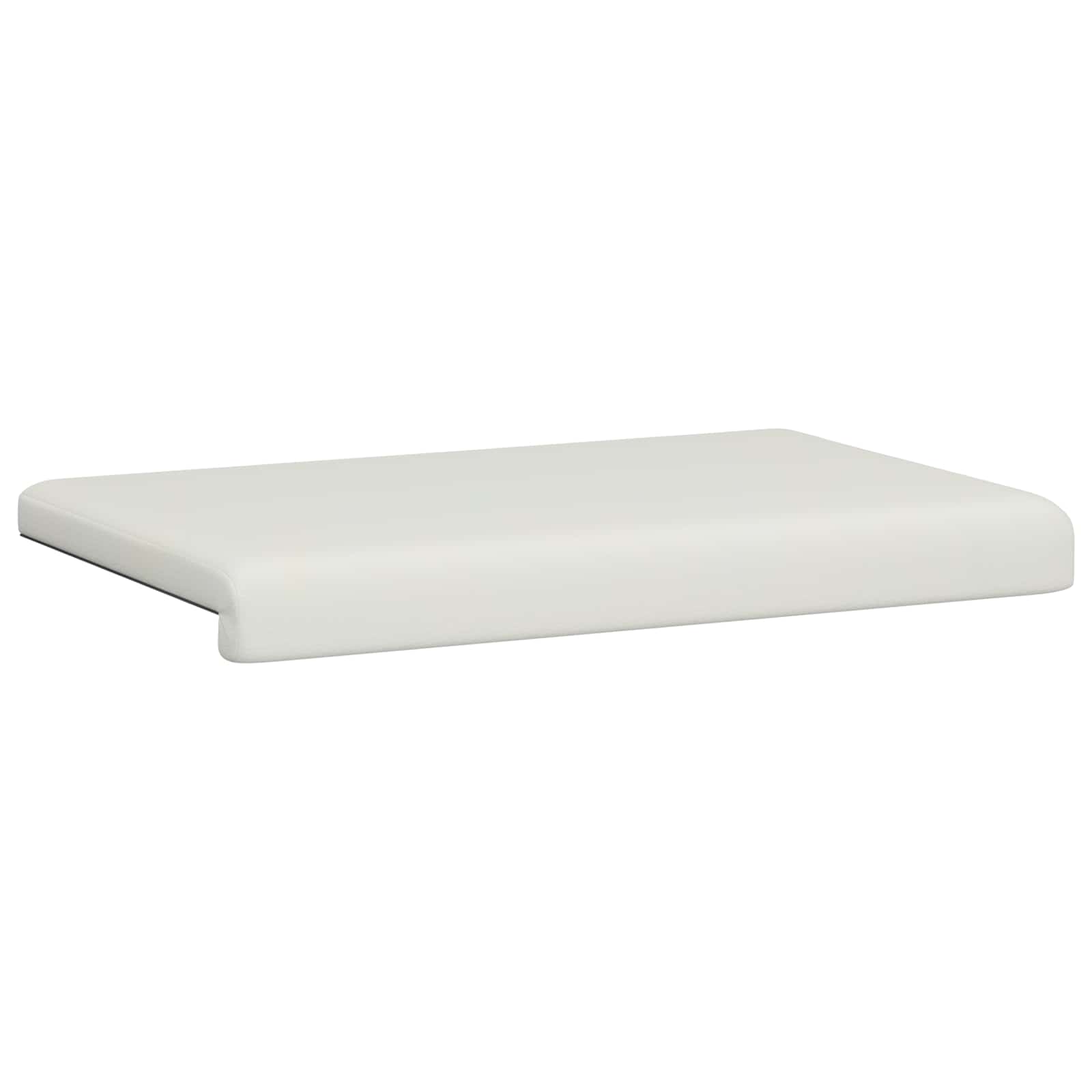 Bankkussen Kunstleer Wit Diepte 35 cm