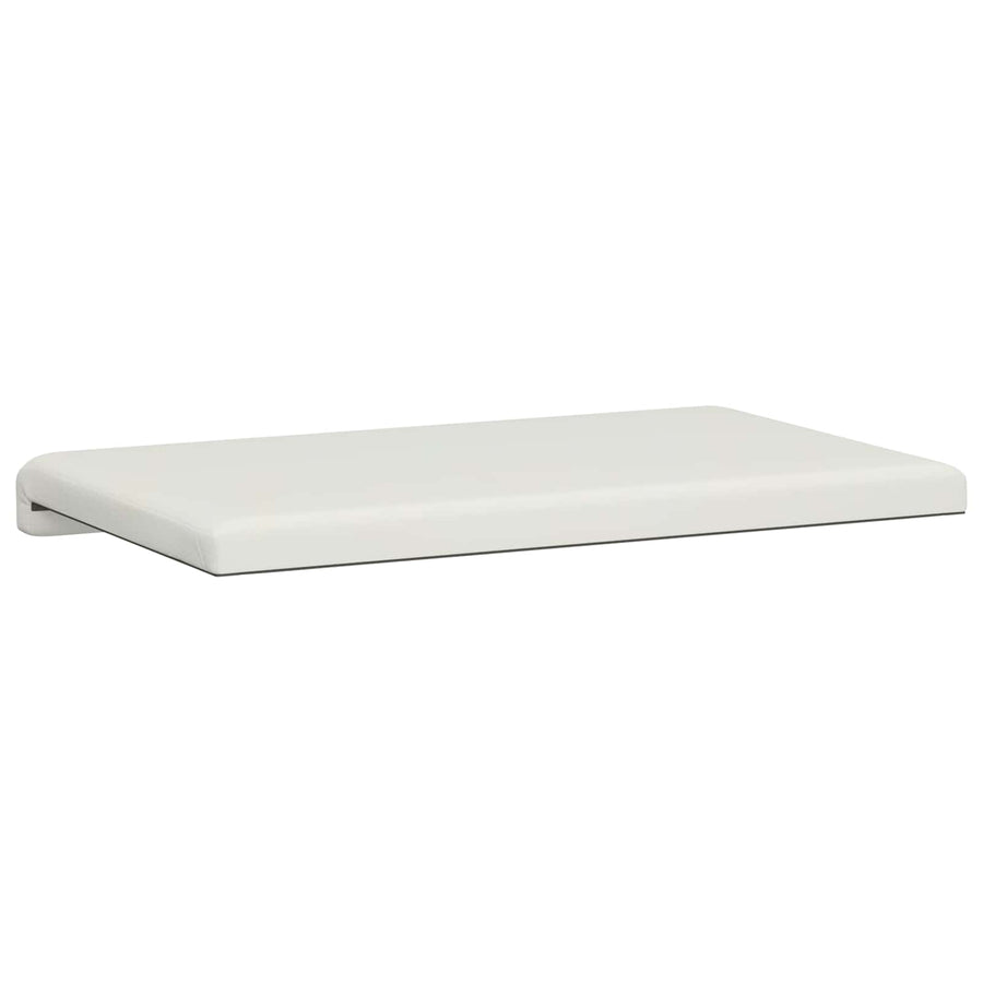Bankkussen Kunstleer Wit Diepte 35 cm