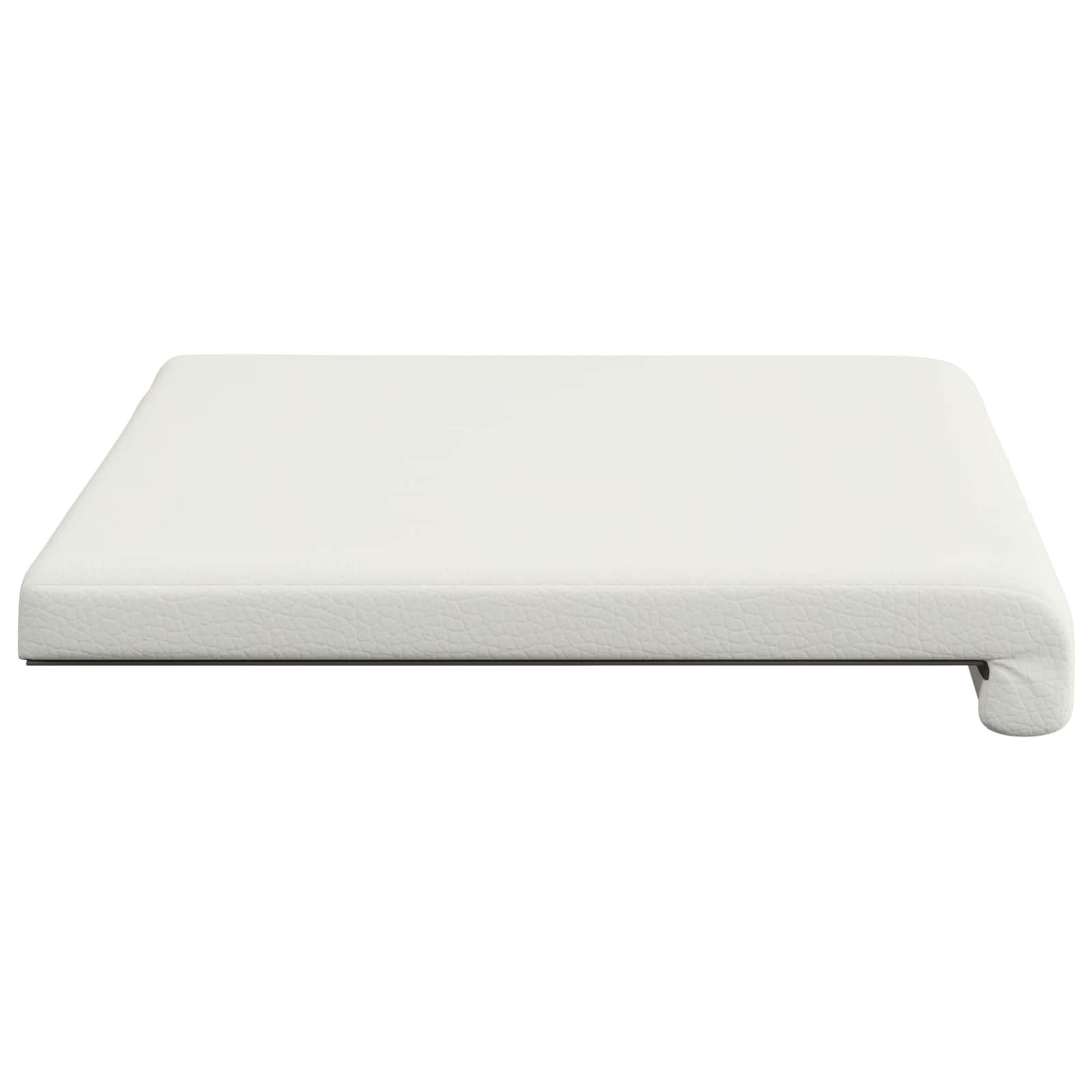 Bankkussen Kunstleer Wit Diepte 35 cm