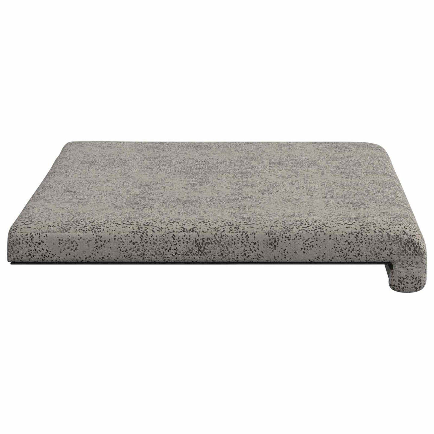 Bankkussen Faux Suède Stof Lichtgrijs Diepte 35 cm