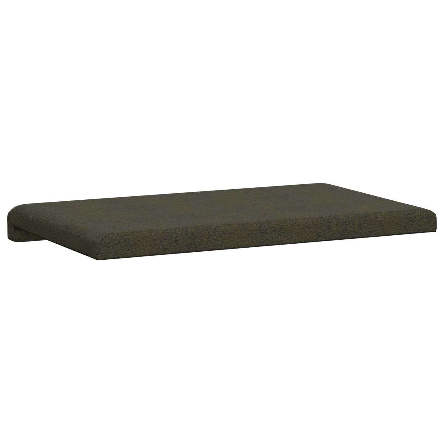 Bankkussen Faux Suède Stof Legergroen Diepte 35 cm