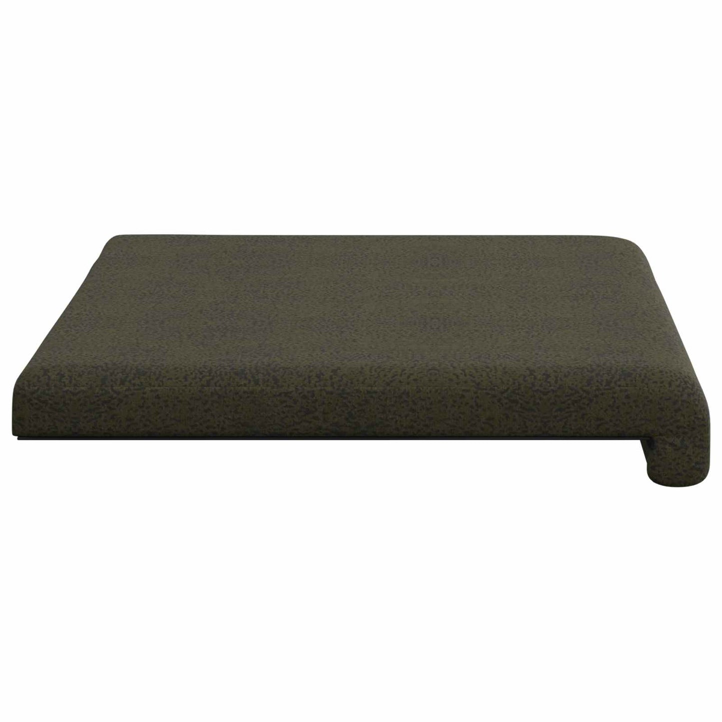 Bankkussen Faux Suède Stof Legergroen Diepte 35 cm