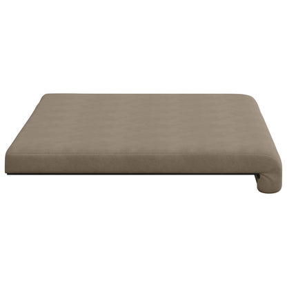 Bankkussen Microvezel Taupe Diepte 35 cm