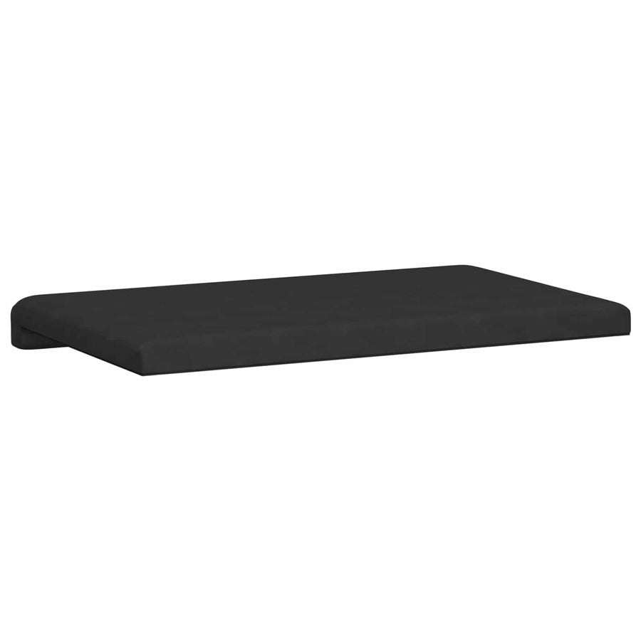 Bankkussen Microvezel Zwart Diepte 35 cm