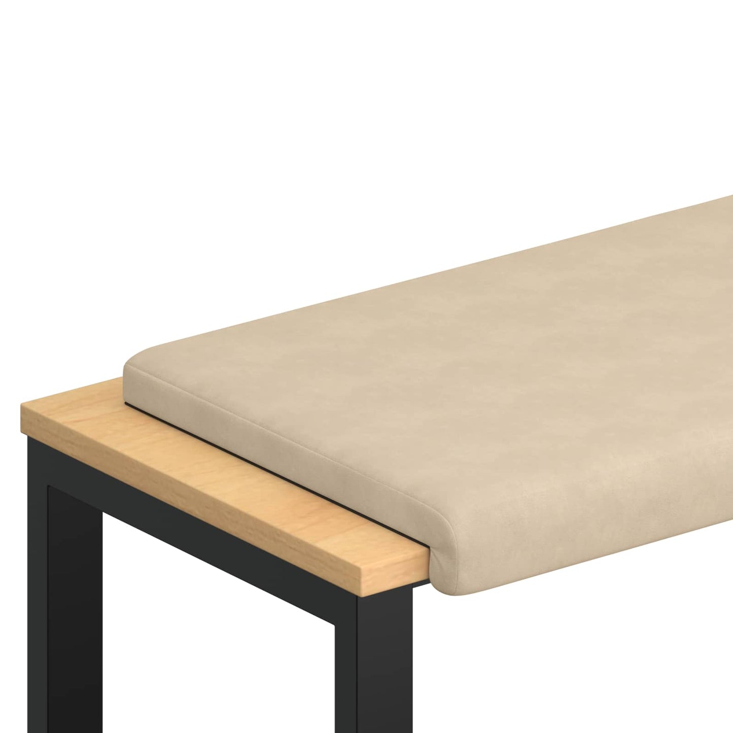 Bankkussen Microvezel Crèmekleurig Diepte 35 cm