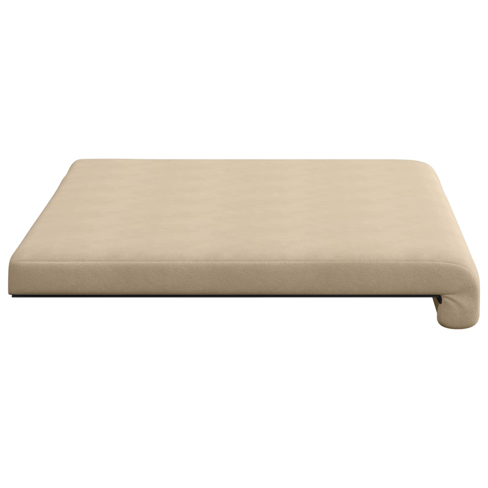 Bankkussen Microvezel Crèmekleurig Diepte 35 cm