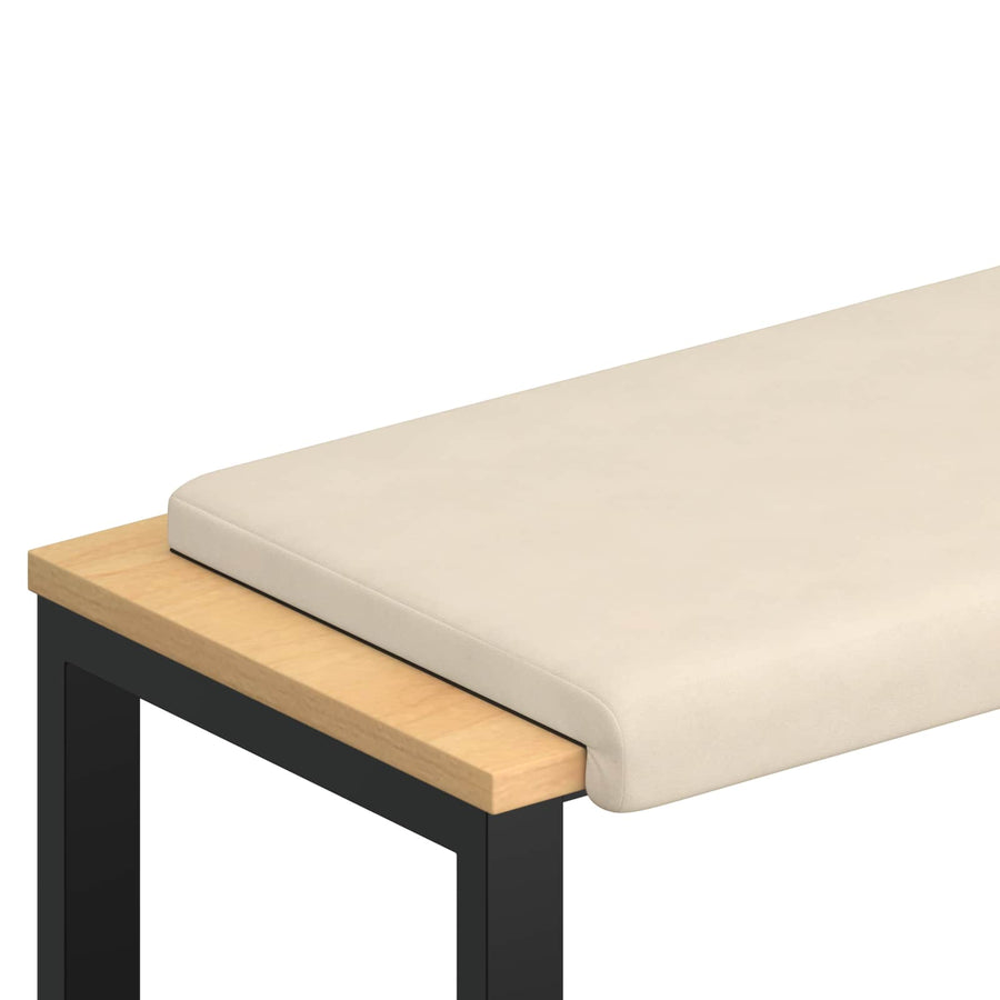 Bankkussen Microvezel Beige Diepte 35 cm