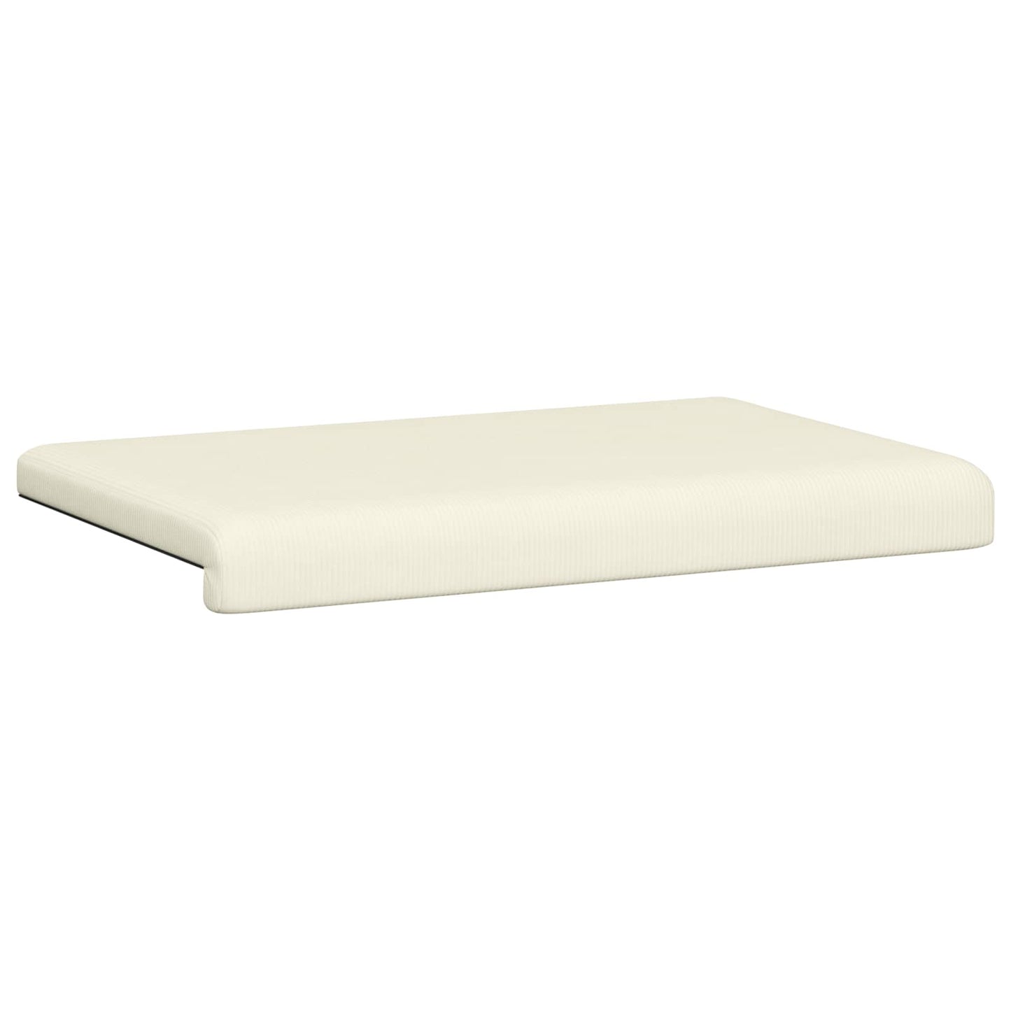 Bankkussen corduroy Crèmekleurig Diepte 35 cm