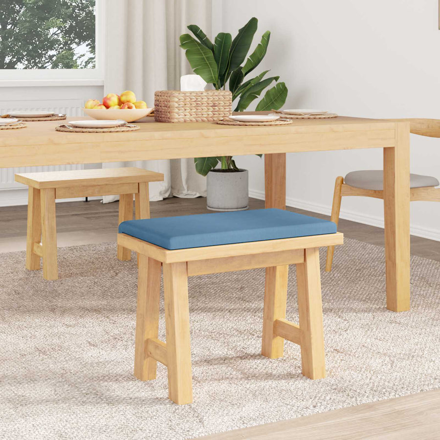 Bankkussen corduroy Blauw Diepte 35 cm