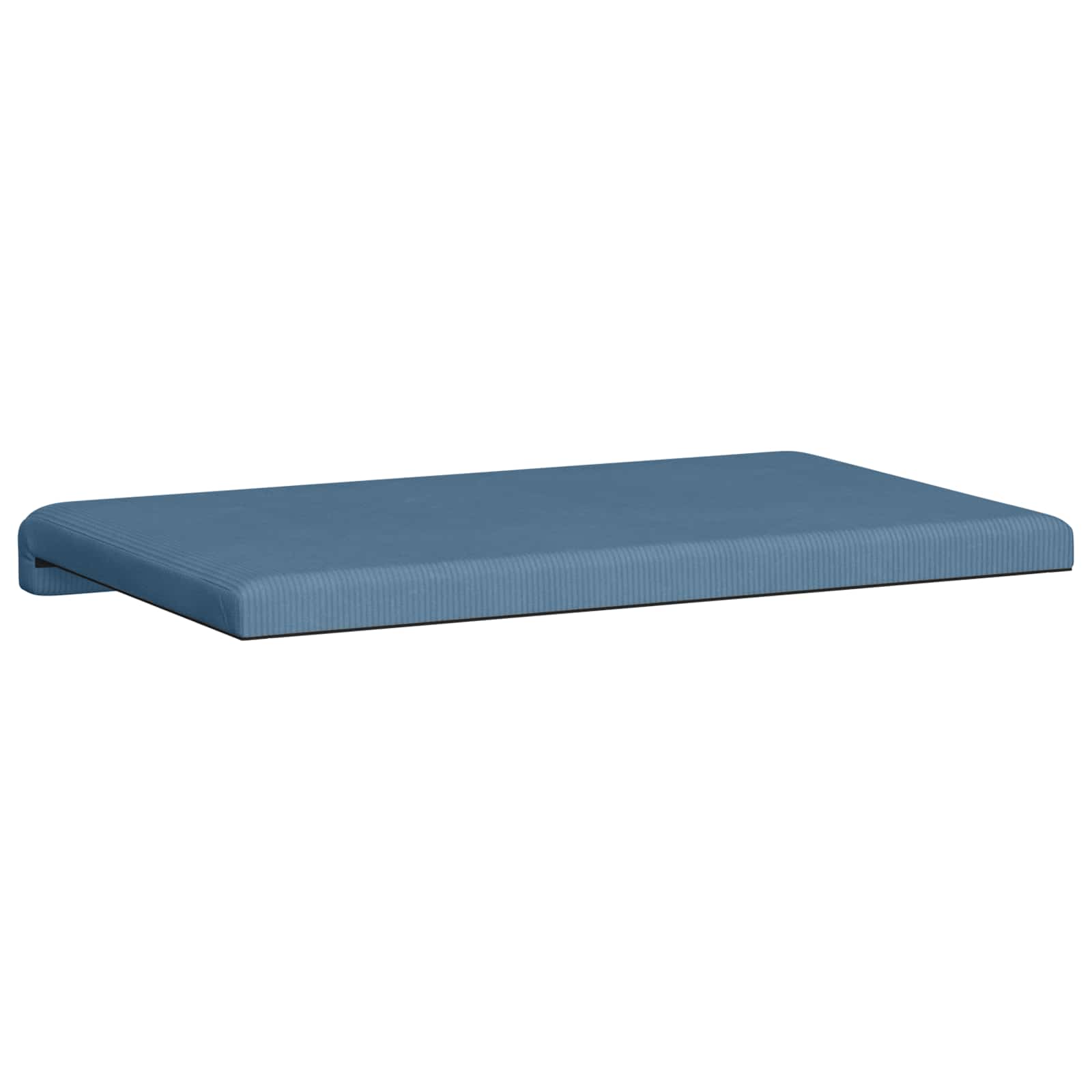 Bankkussen corduroy Blauw Diepte 35 cm