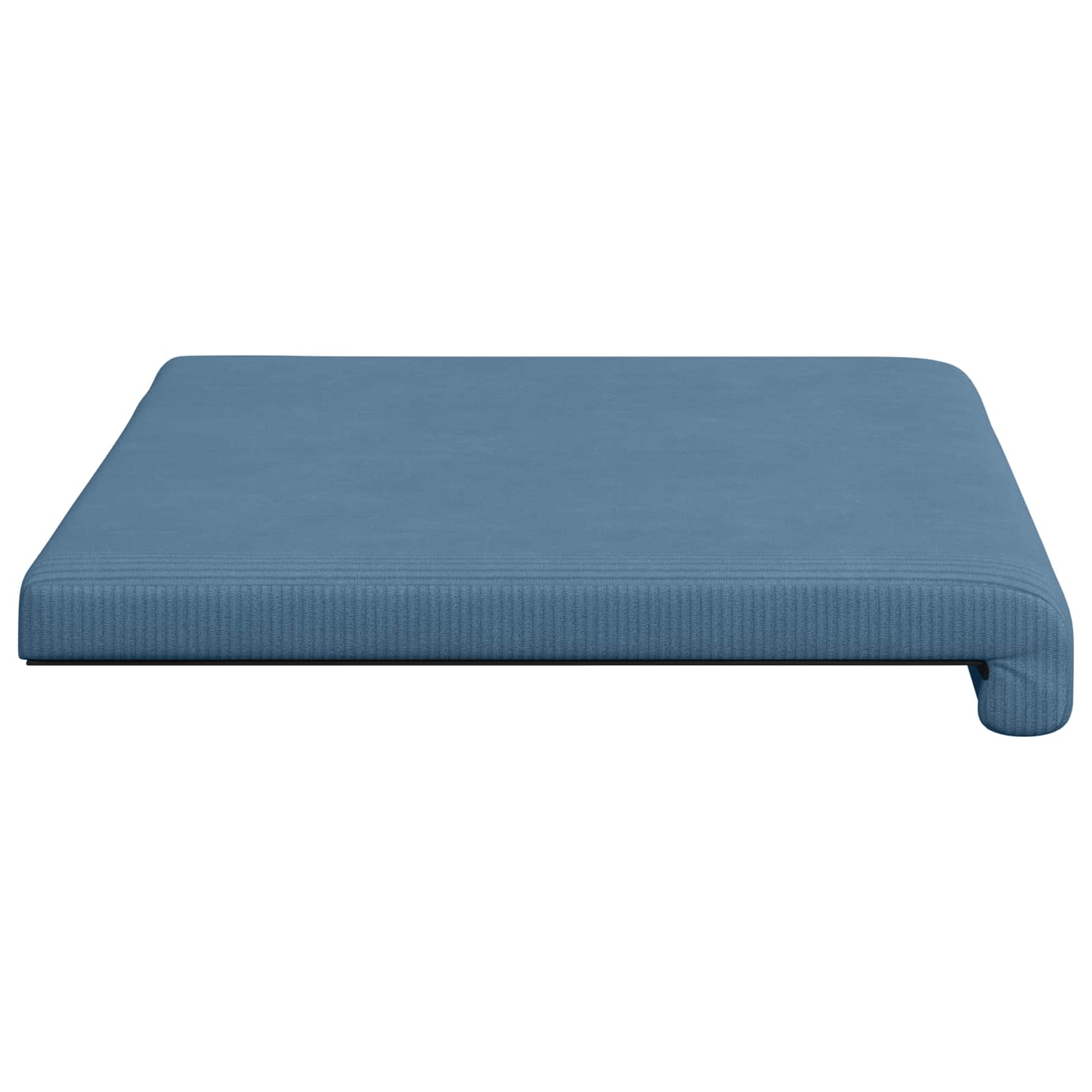 Bankkussen corduroy Blauw Diepte 35 cm