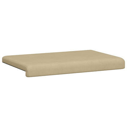 Bankkussen corduroy Grijs groen Diepte 35 cm