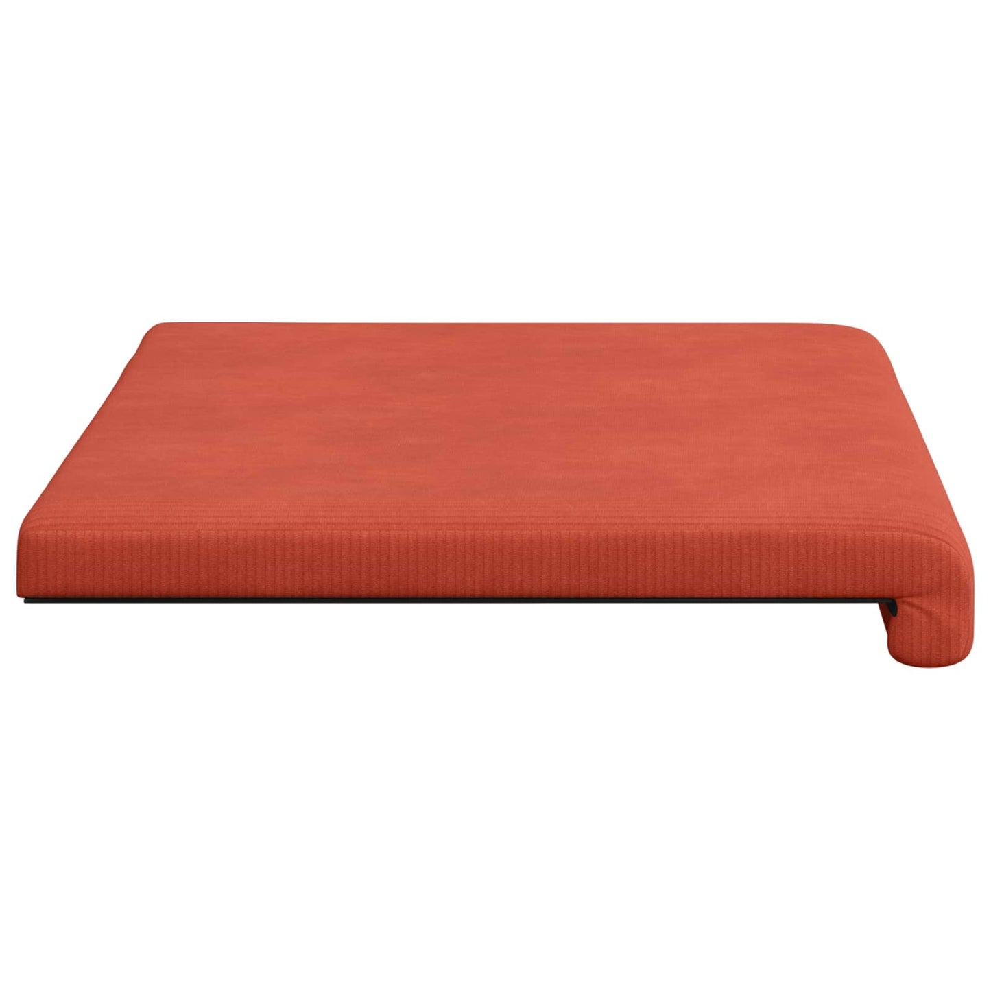 Bankkussen corduroy Rood-oranje Diepte 35 cm