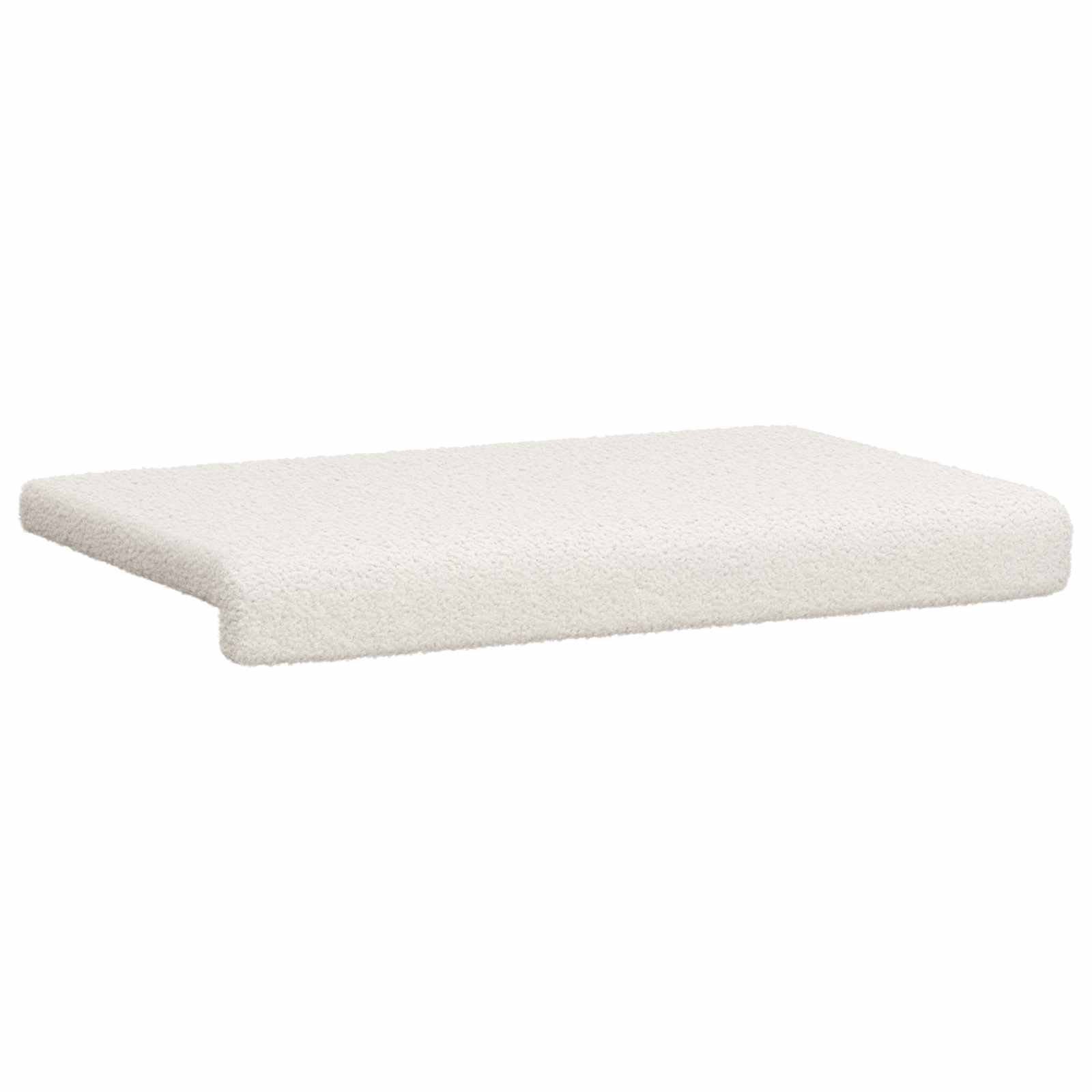 Bankkussen Sherpa Stof Crèmekleurig Diepte 35 cm