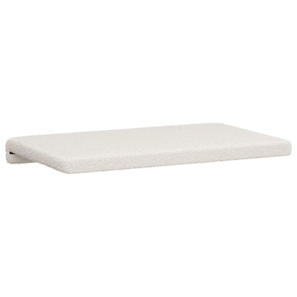 Bankkussen Sherpa Stof Crèmekleurig Diepte 35 cm