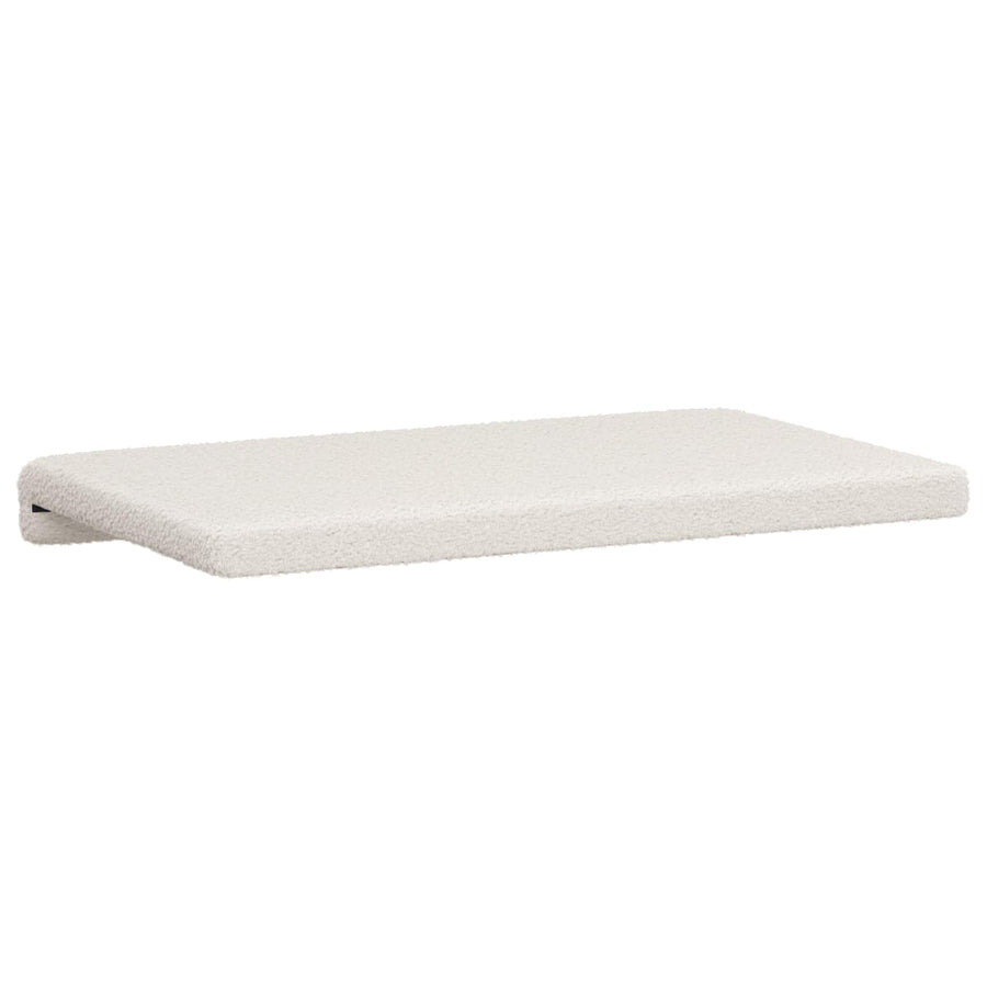 Bankkussen Sherpa Stof Crèmekleurig Diepte 35 cm