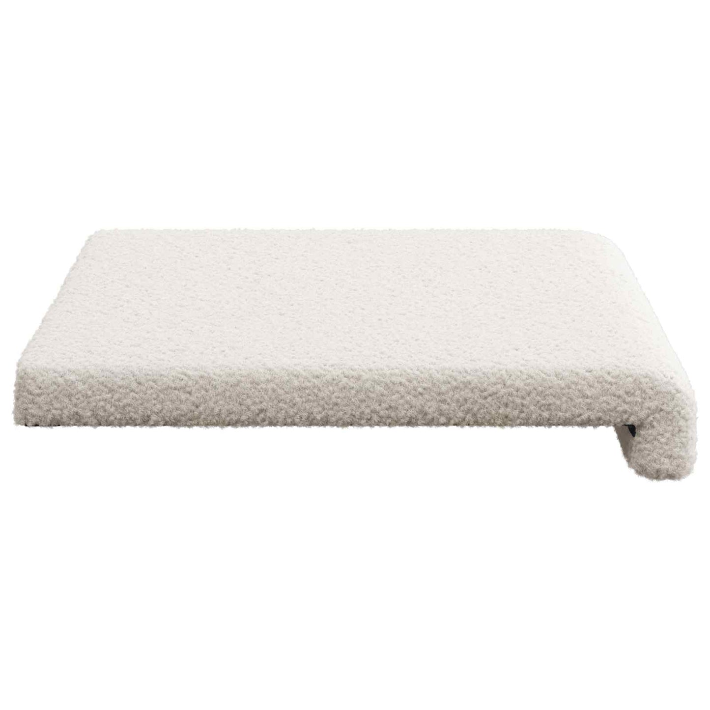 Bankkussen Sherpa Stof Crèmekleurig Diepte 35 cm