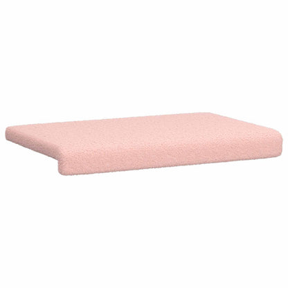 Bankkussen Sherpa Stof Roze Diepte 35 cm