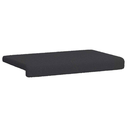 Bankkussen Sherpa Stof Donkergrijs Diepte 35 cm