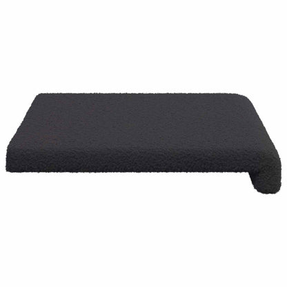 Bankkussen Sherpa Stof Donkergrijs Diepte 35 cm