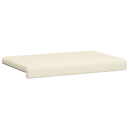 Bankkussen Textured Velvet Crèmekleurig Diepte 35 cm