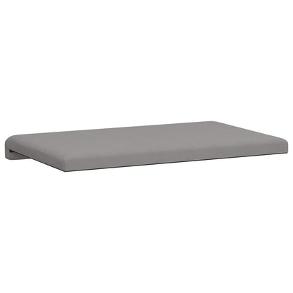 Bankkussen Textured Velvet Donkergrijs Diepte 35 cm
