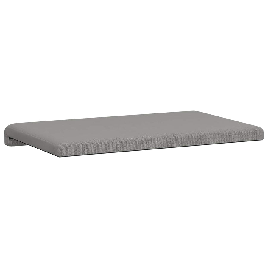 Bankkussen Textured Velvet Donkergrijs Diepte 35 cm