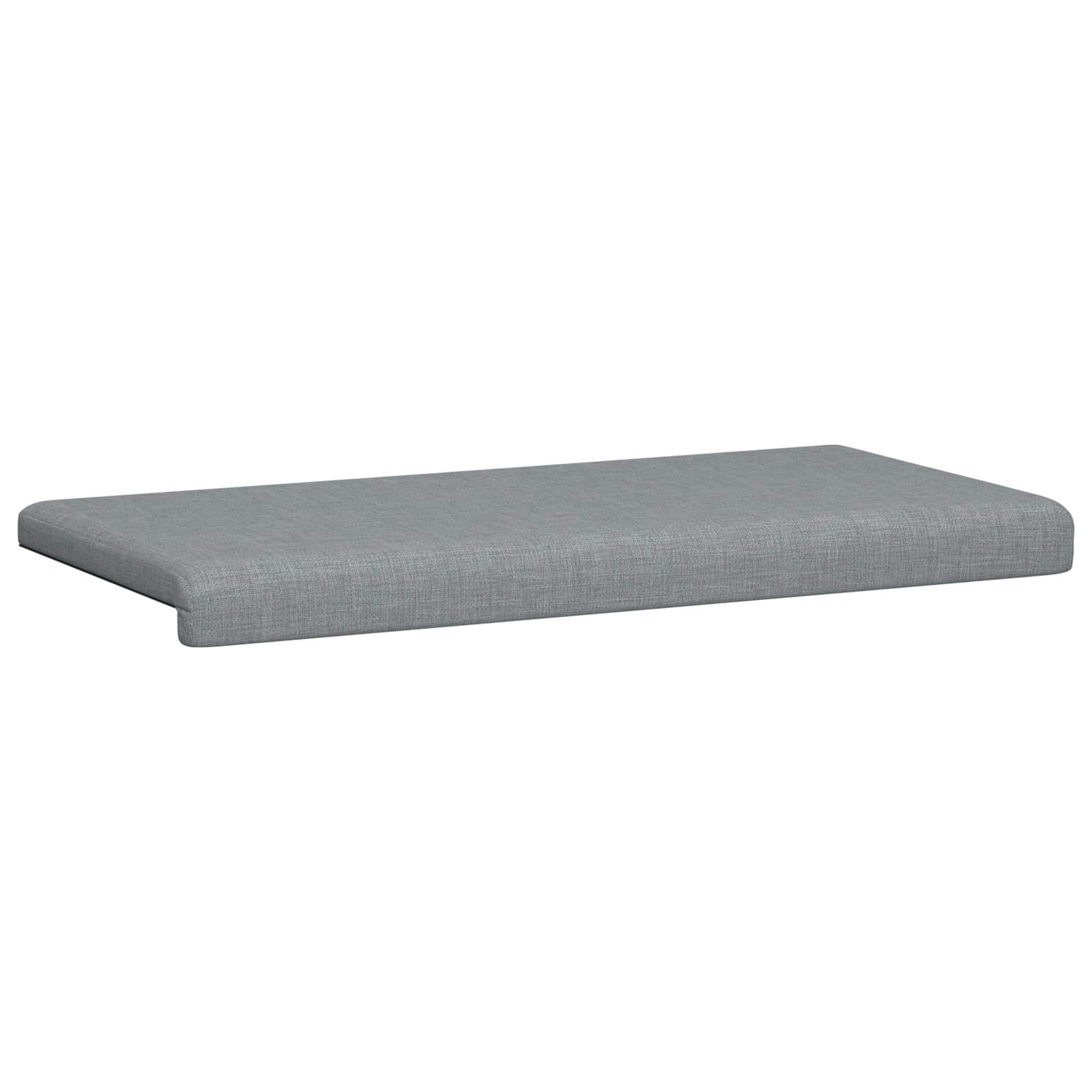 Bankkussen Stof Lichtgrijs Diepte 35 cm