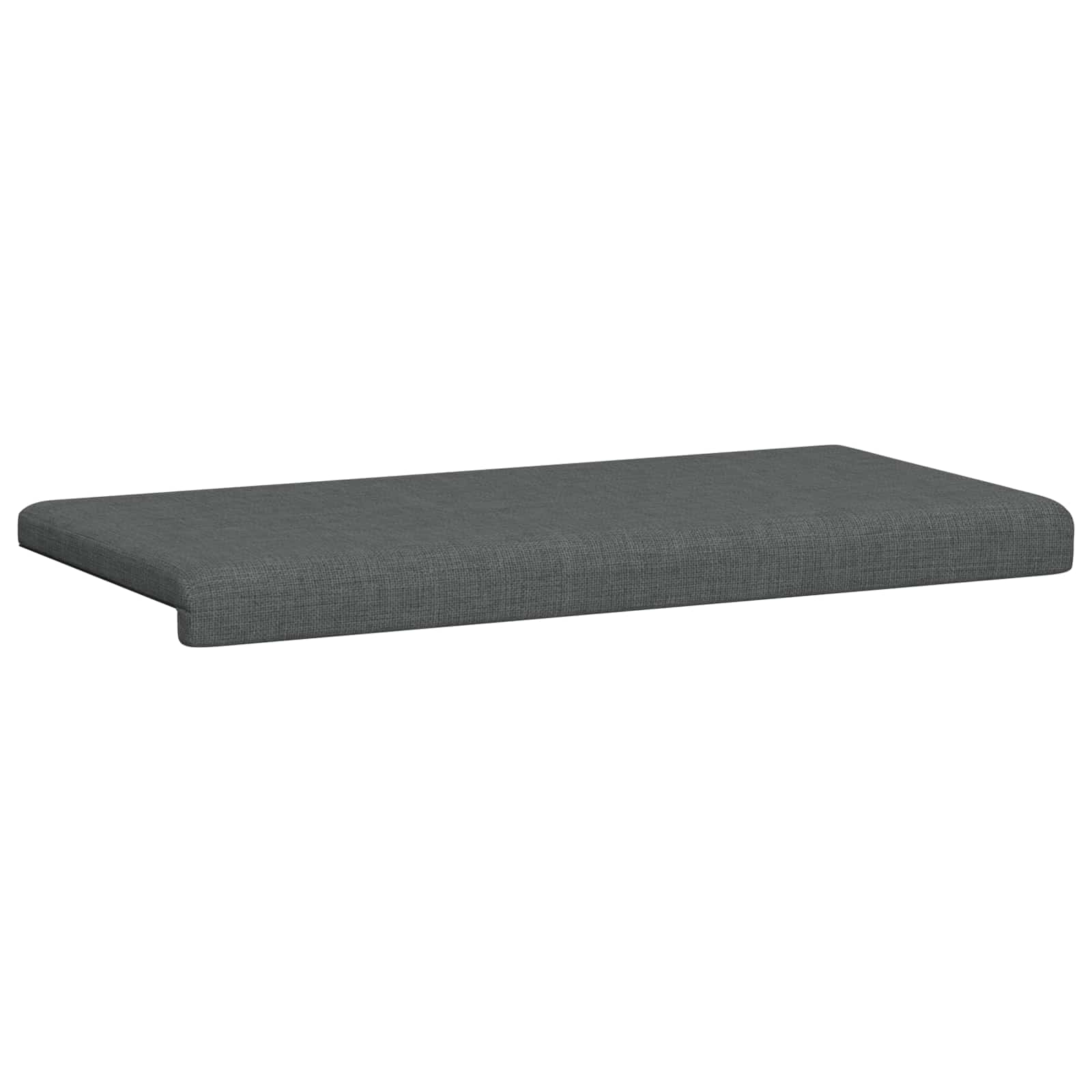 Bankkussen Stof Donkergrijs Diepte 35 cm
