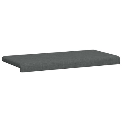 Bankkussen Stof Donkergrijs Diepte 35 cm