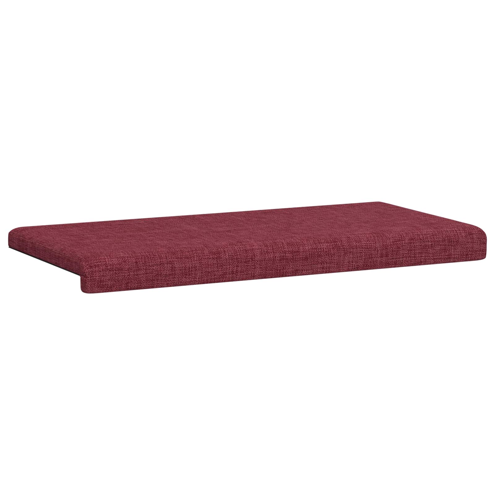 Bankkussen Stof Wijnrood Diepte 35 cm